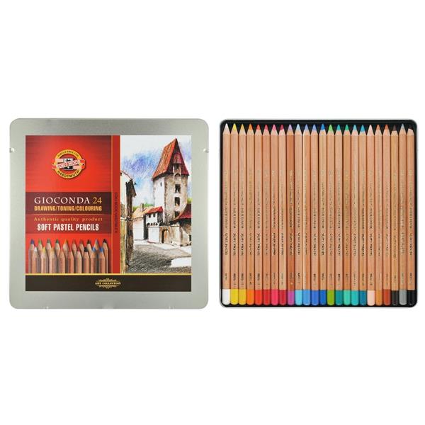 Koh-I-Noor Gioconda Soft Pastel Set 24 Lü 8828