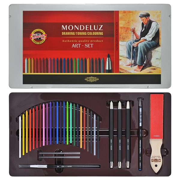 Koh-I-Noor Mondeluz Art Set Aquarelle Çizim Seti 3