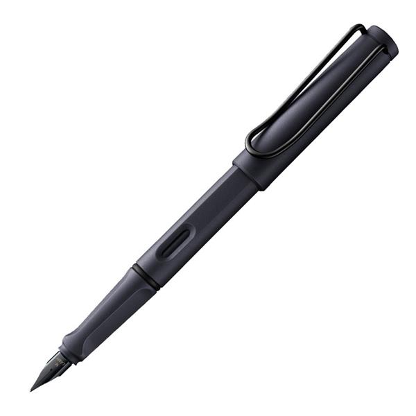 Lamy Safari Dolmakalem M Uç Metal Klips Steel Black 0E2-SB-M