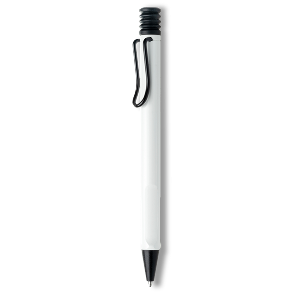 Lamy Safari Tükenmez Kalem Siyahı Klips Beyaz 219BS