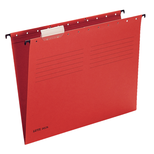 Leitz Delta Askili Dosya Telsiz Kirmizi 65150025