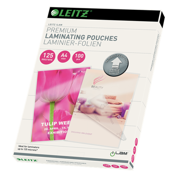 Leitz Laminasyon A4 125 Mic 100 LÜ L-7481
