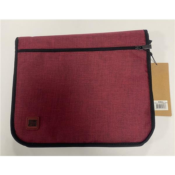 Minbag Flexible A4 Laptop ve Tablet Çantası Bordo 556-08