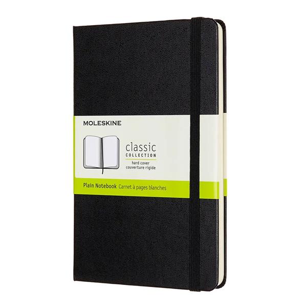 Moleskine Defter Düz Orta Boy Sert Kapak 11,5x18 Siyah