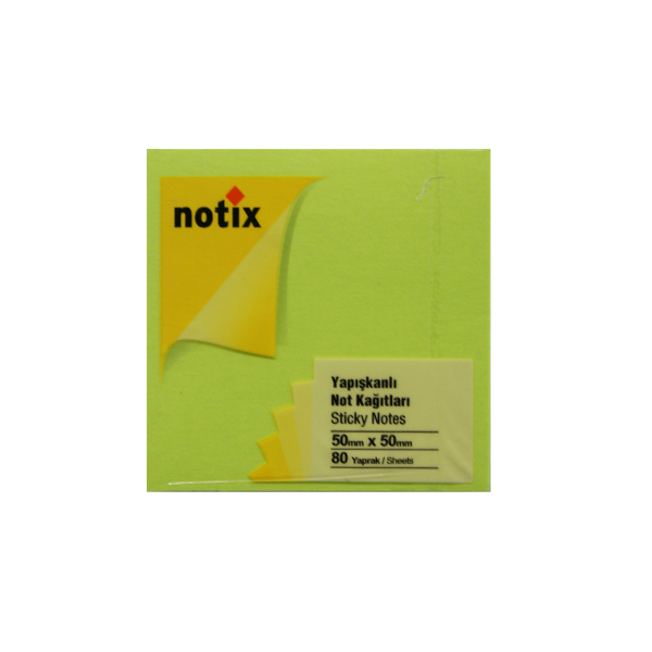 Notix Neon Yesil 80 Yp 50x50