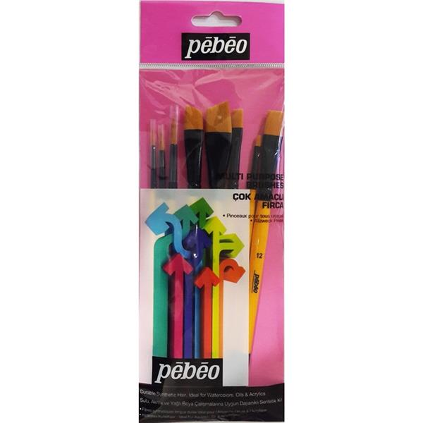 Pebeo 8li Firça Seti Set:6