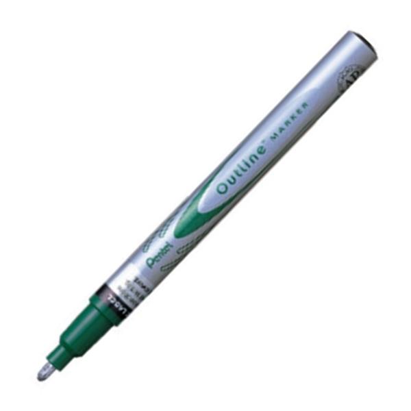 Pentel Kontürlü Markör Msp60-Zd Yesil