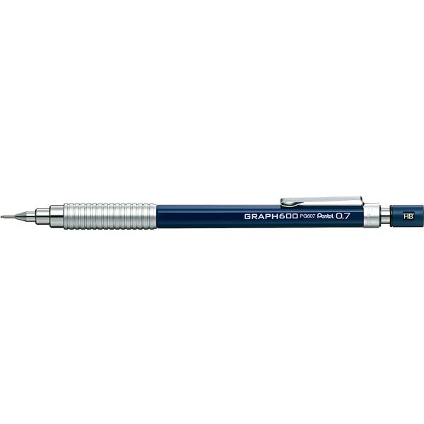 Pentel Teknik Çizim Yazı Graphgear 600 Versatil 0.7mm Mavi PG607-CX