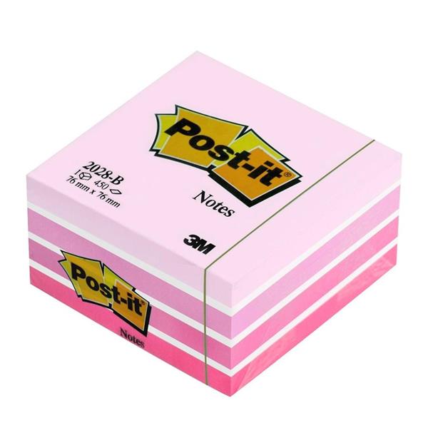Post-It Yapışkanlı Not Kağıdı 450yp 76x76mm Pembe 2028p