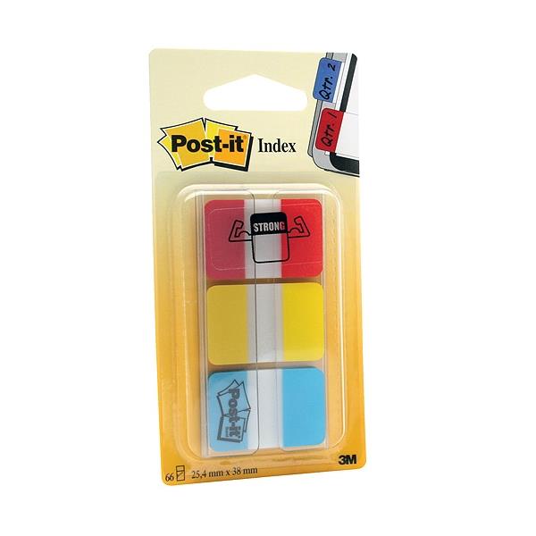 Post-It İndex Sert Seperatör 3 Renkx22yp 686-Ryb
