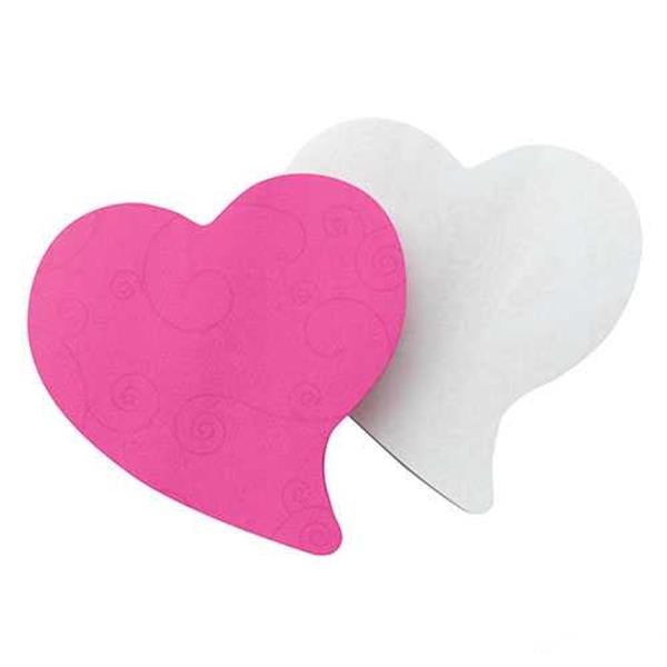 Post-It Yapışkanlı Not Kağıdı Super Sticky 73.6mmx71.1mm Kalp 2 Renk