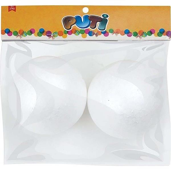 Puti Köpük Top 10cm 2li 4797