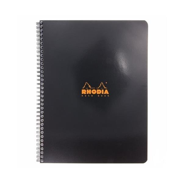 Rhodia 160x210 A5 Çizgili Deft. Siyah Kpk 193469