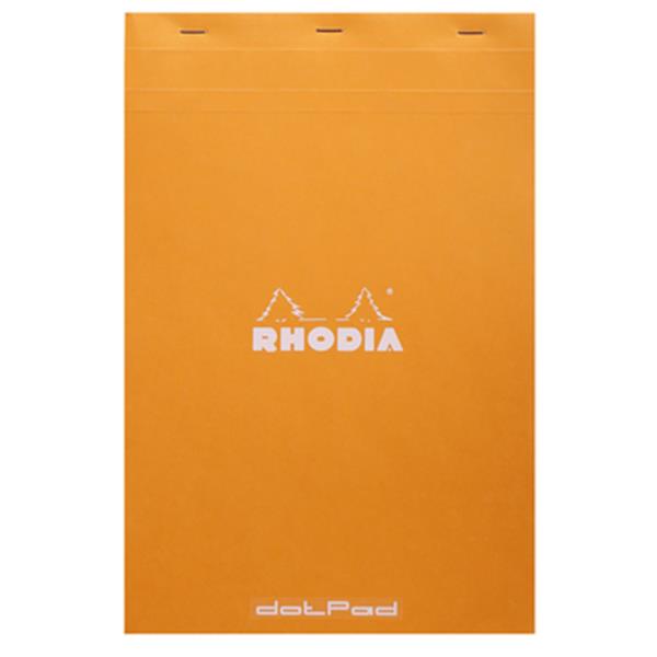 Rhodia 210x318 Dot Bloknot Turuncu Kap.80gr RA19558