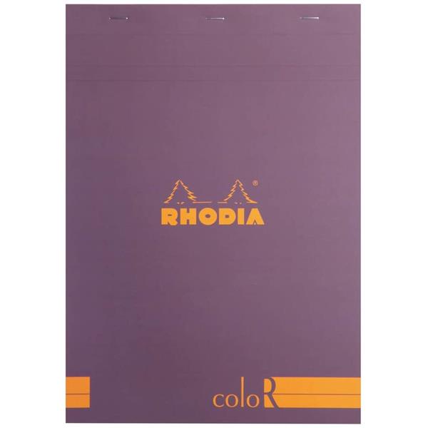 Rhodia A4 Çizgili Bloknot Mor Kpk 90gr RS18970