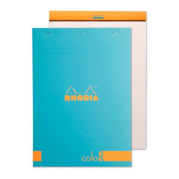 Rhodia A4 Çizgili Bloknot Turkuaz Kpk 90gr RS18967