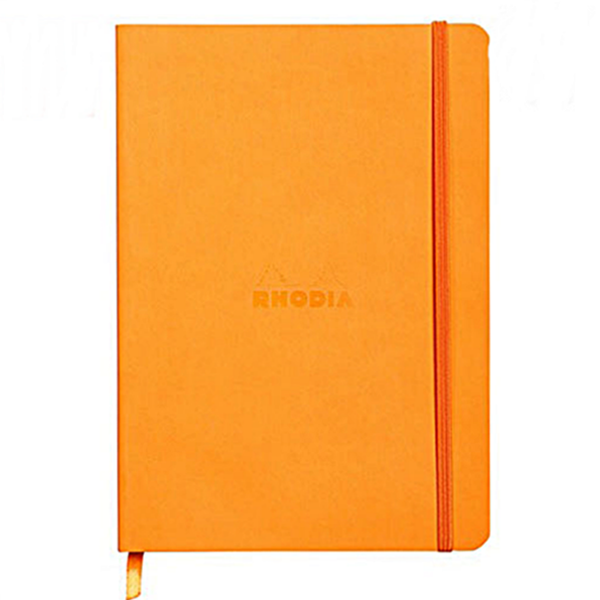 Rhodia A5 Çizgili Defter 80 Yp Turuncu Ry11415