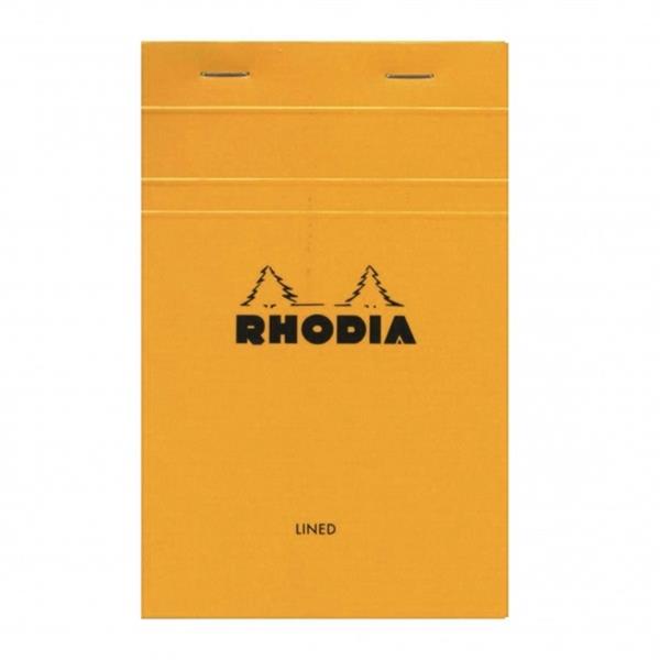 Rhodia A6 105x148 Çizgili Bloknot Turuncu kp 13600
