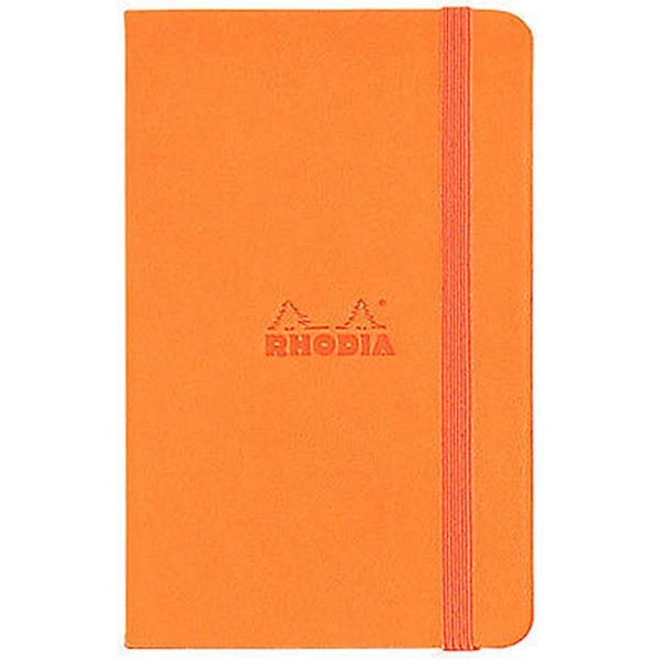 Rhodia Çizgili Defter 90x140 Turuncu Sert K.118068