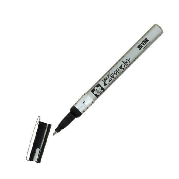 Sakura Pen-Touch Kaligrafi Kalemi 1.8mm Gümüs C#53