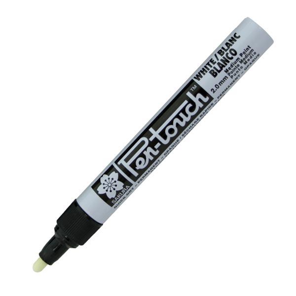 Sakura Pen-Touch Permanent Kalemi 2.0mm Beyaz C#50