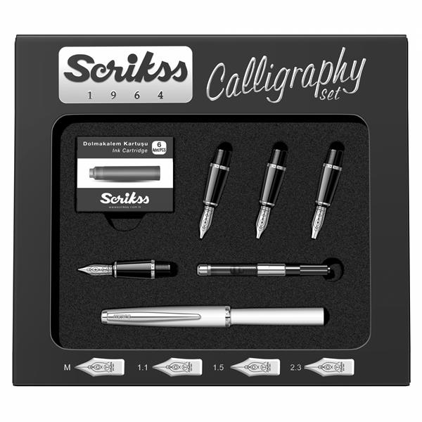 Scrikss Calligraphy Set Beyaz