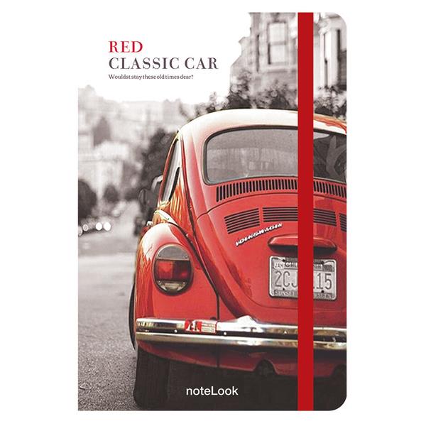 Scrikss Defter A5 Çizgili Red Classic Car