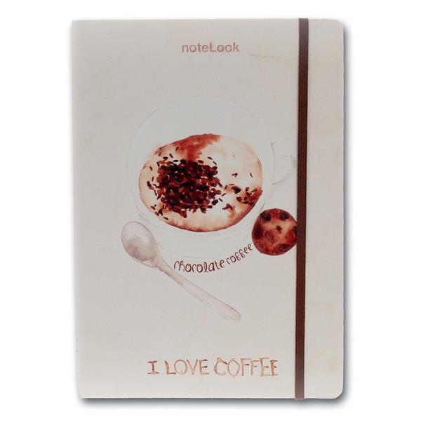 Scrikss Defter A6 Çizgisiz I Love Chocolate Coffee