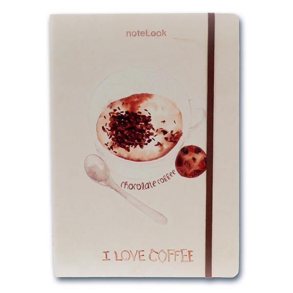 Scrikss I Love Chocolate Coffee A5 100 Yp. Çizgili