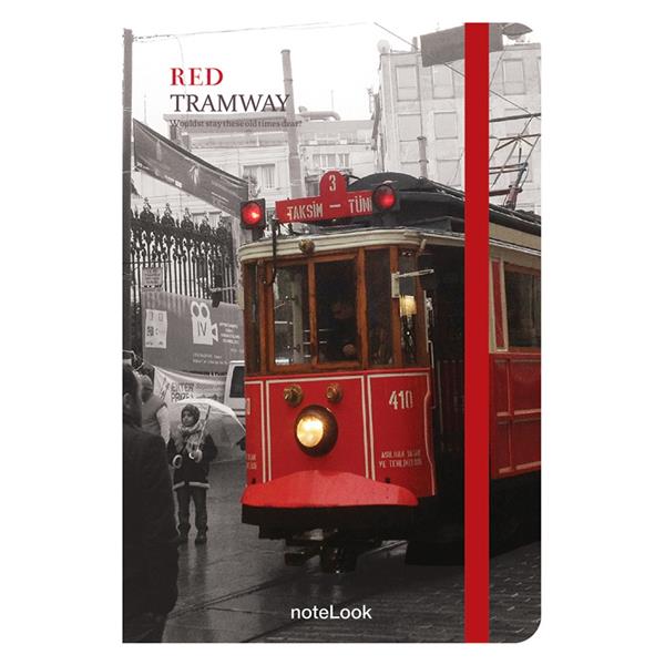 Scrikss Red Tramway A6 100 Yp. Düz Defter