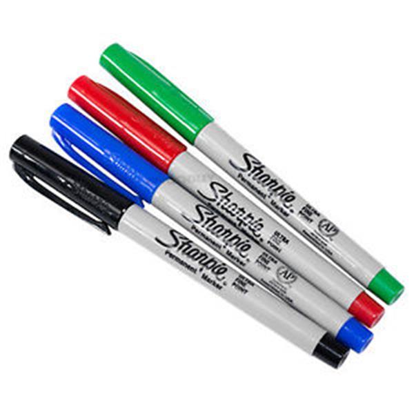 Sharpie Ultra Fine Permanent Markör 4lü 835360