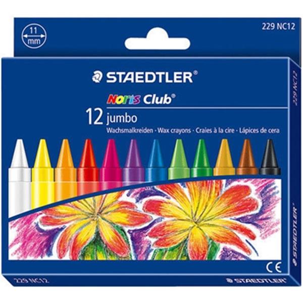 Staedtler Noris Clup Jumbo Pastel Boya 12'Li