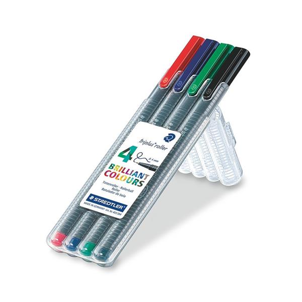 Staedtler Triplus Üçgen Roller 0.4 mm 4'Lü Set