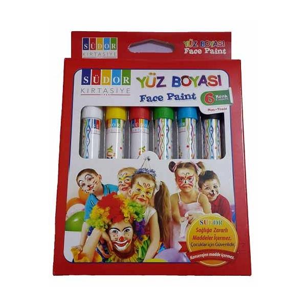 Südor Yüz Boyasi 6 Renk YB01