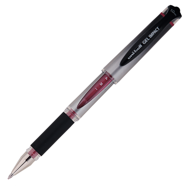 Uniball İmza Kalemi Gel Impact 1.0 Kırmızı Um-153s