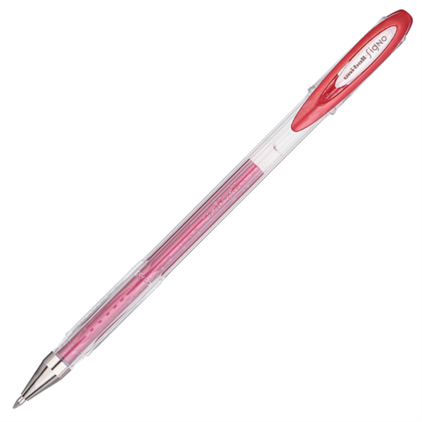 Uniball Jel Kalem Signo Noble Metal 0.8 Kırmızı UM-120NM