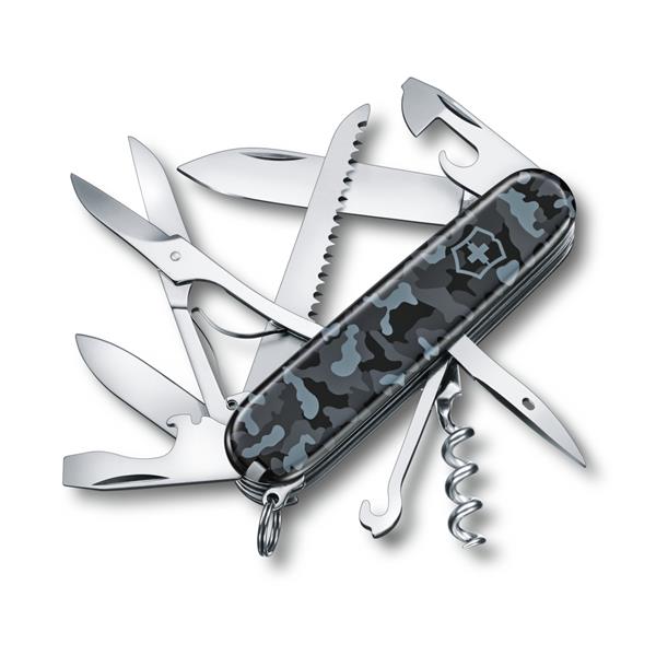 Victorinox Huntsman Çakı Lacivert Kamuflaj VT 1.3713.942