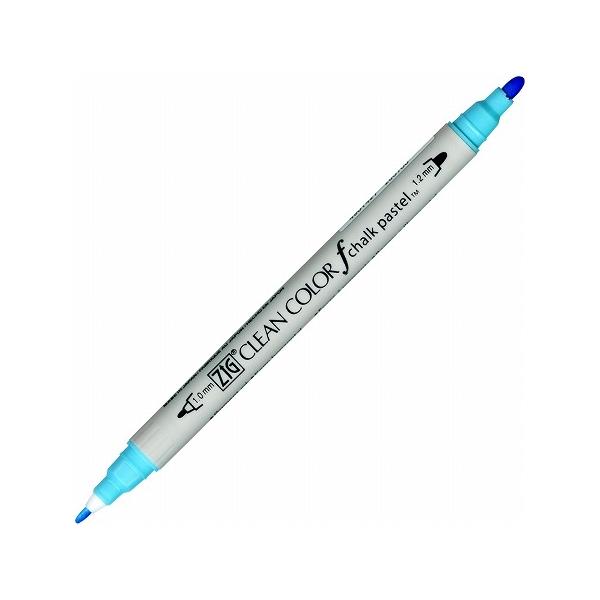 Zig Clean Color F Çift Uçlu Marker Kalem Mavi 6500
